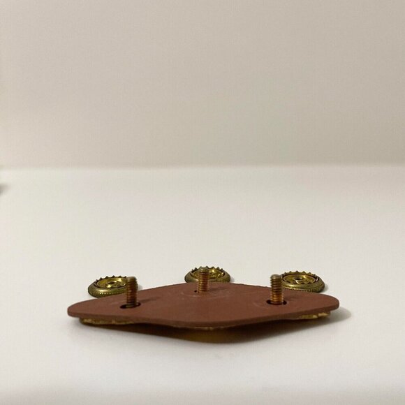 Vintage RCAF Royal Canadian Air Force Officers Wedge Cap Badge - Picture 7 of 16